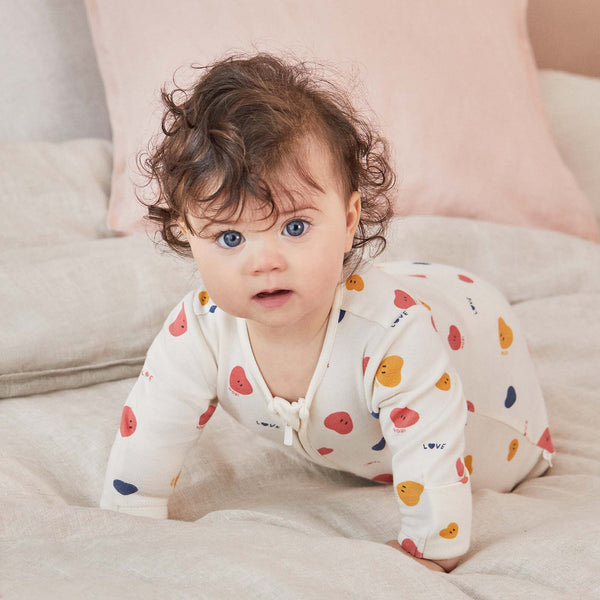 Newborn zip online pajamas