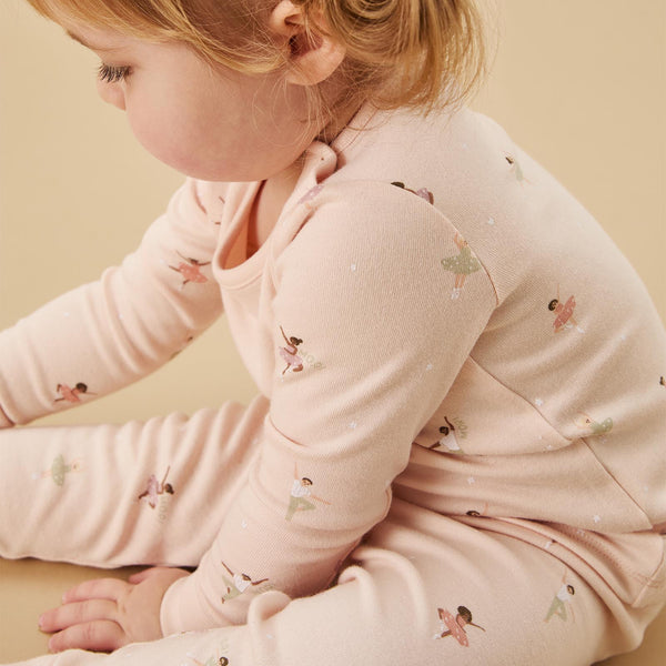 Ballerina Pajama Set | Organic Baby Sleepwear | MORI US