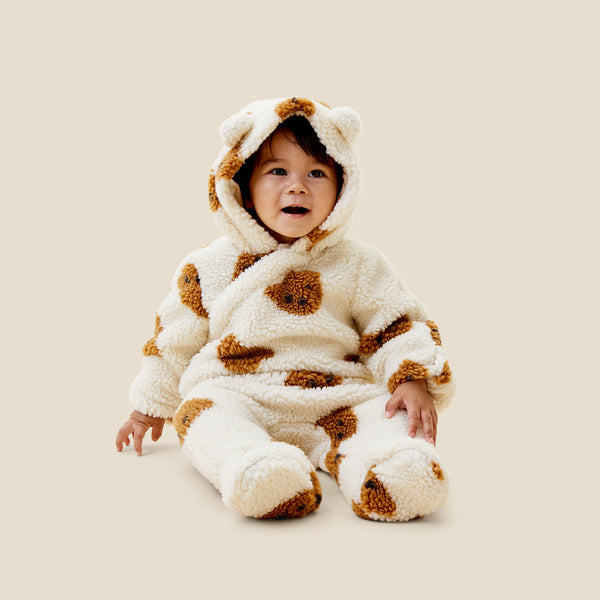 Teddy Bear Pramsuit Winter Baby Outerwear MORI