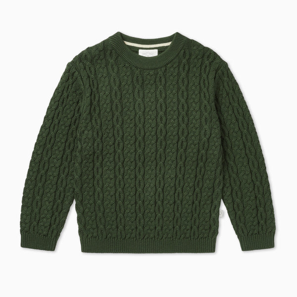 Cable Knit Sweater | Winter Baby Clothing | MORI