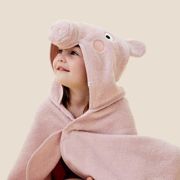 Peppa pig sales hooded towel