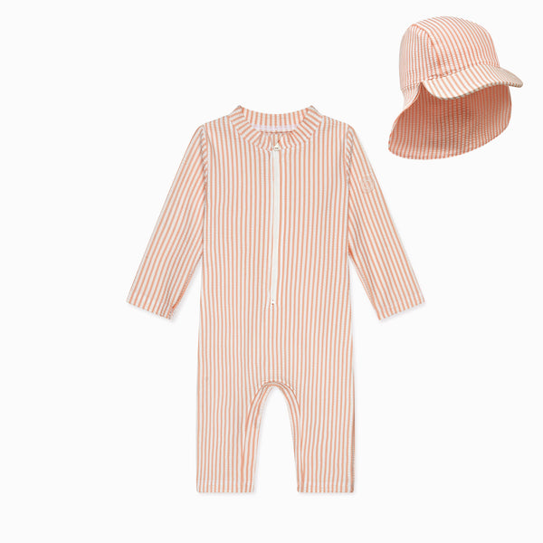 【THE MOZZ】Brady Seersucker Wrap One Piece Paisley Print Side-Shirred One Piece – Shop Caribbean Joe