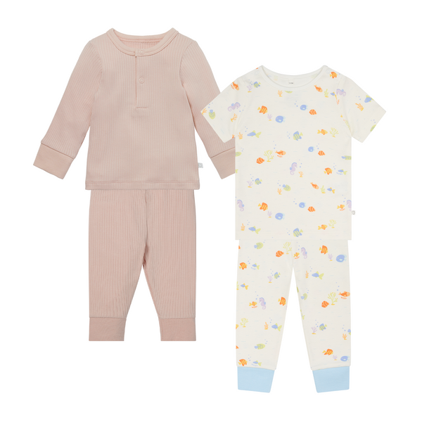 Petit Lem Pajama Set - Tropical Fish main image 0
