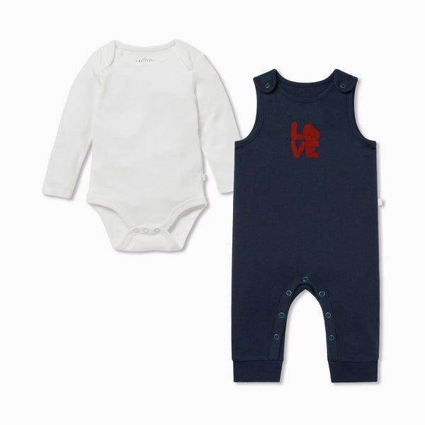 Love Romper Bodysuit Outfit Baby Clothing MORI US