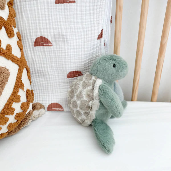 Mon Ami Plush Toy - Jet Turtle Green