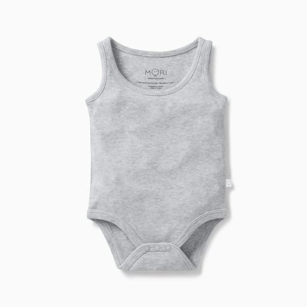 Sleeveless baby bodysuit discount