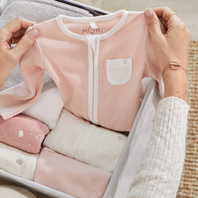 New mom unboxing mori gift set or 10