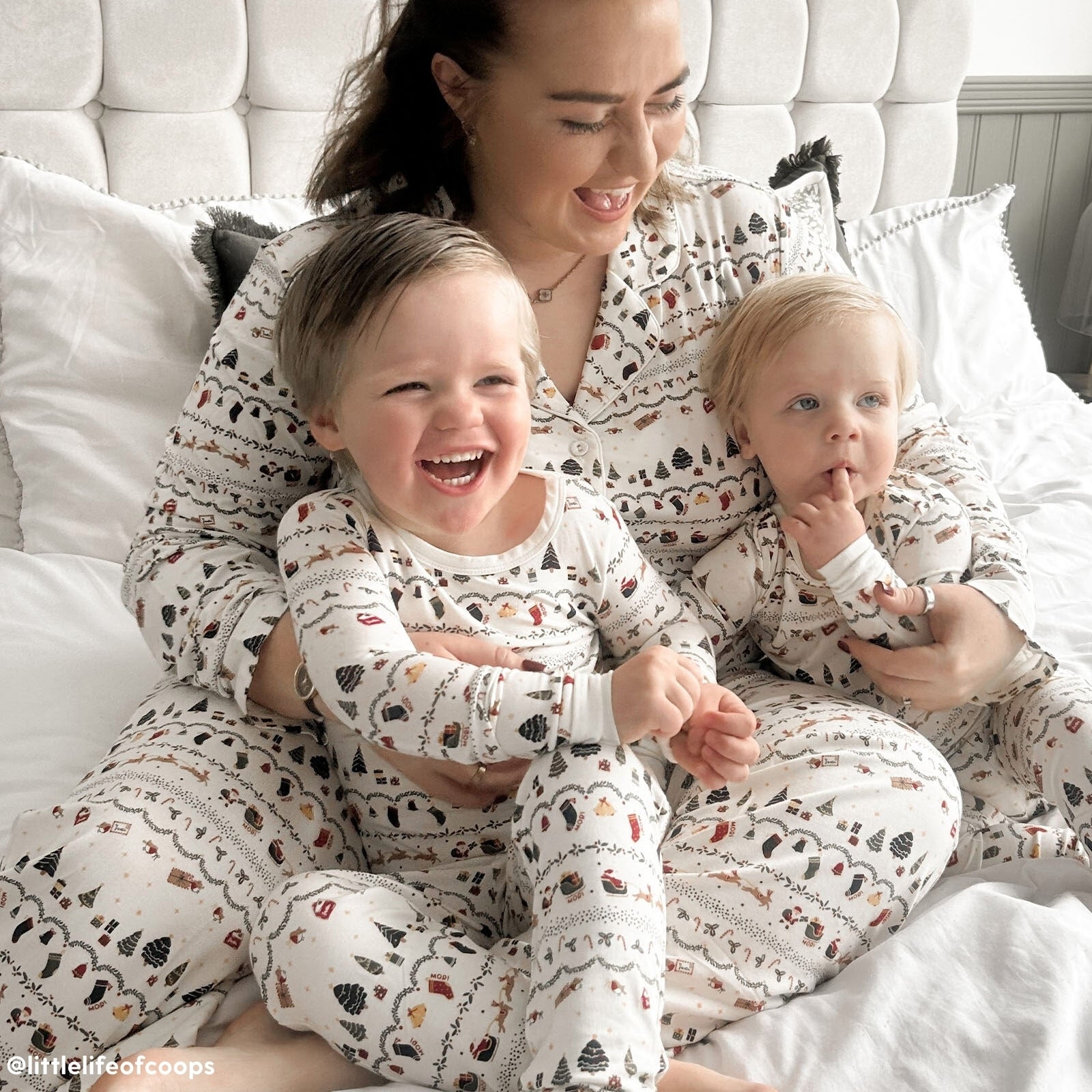 Women's Christmas Fairisle Pajama Set