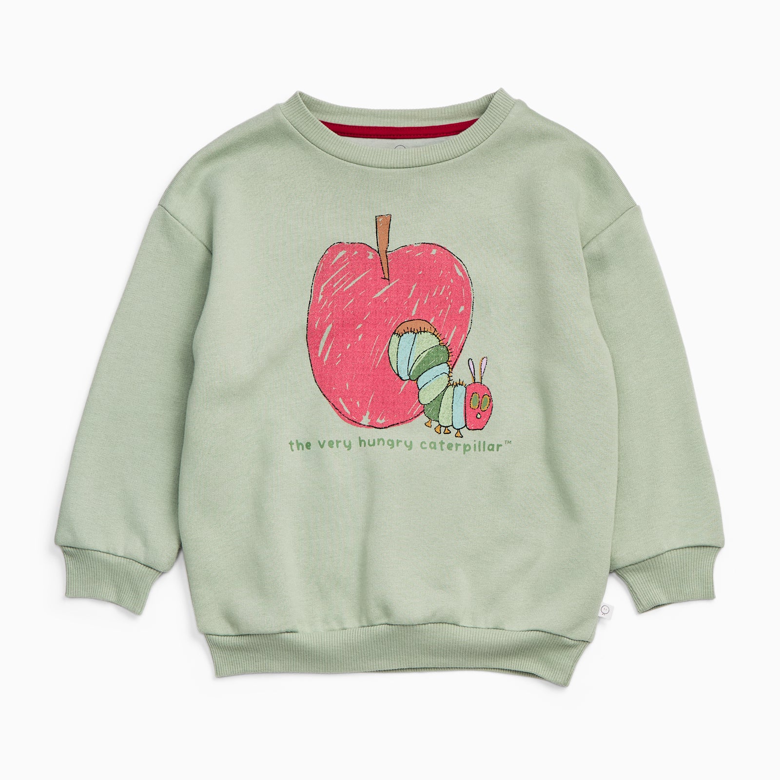 Sweater Very Hungry Caterpillar Jumper Mori Light Green Very 
