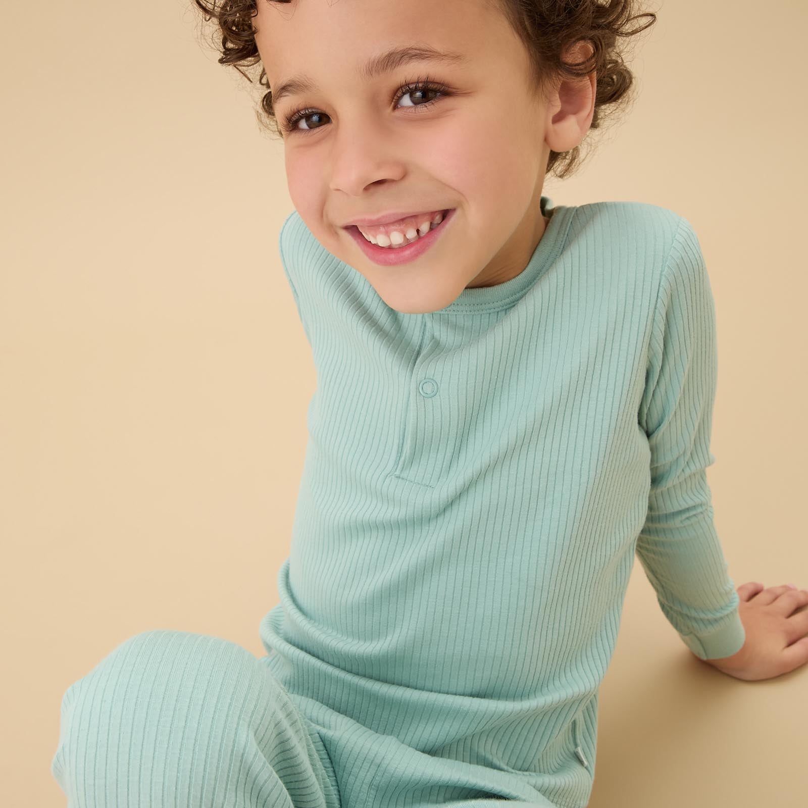 MORI Ribbed Pajama Set