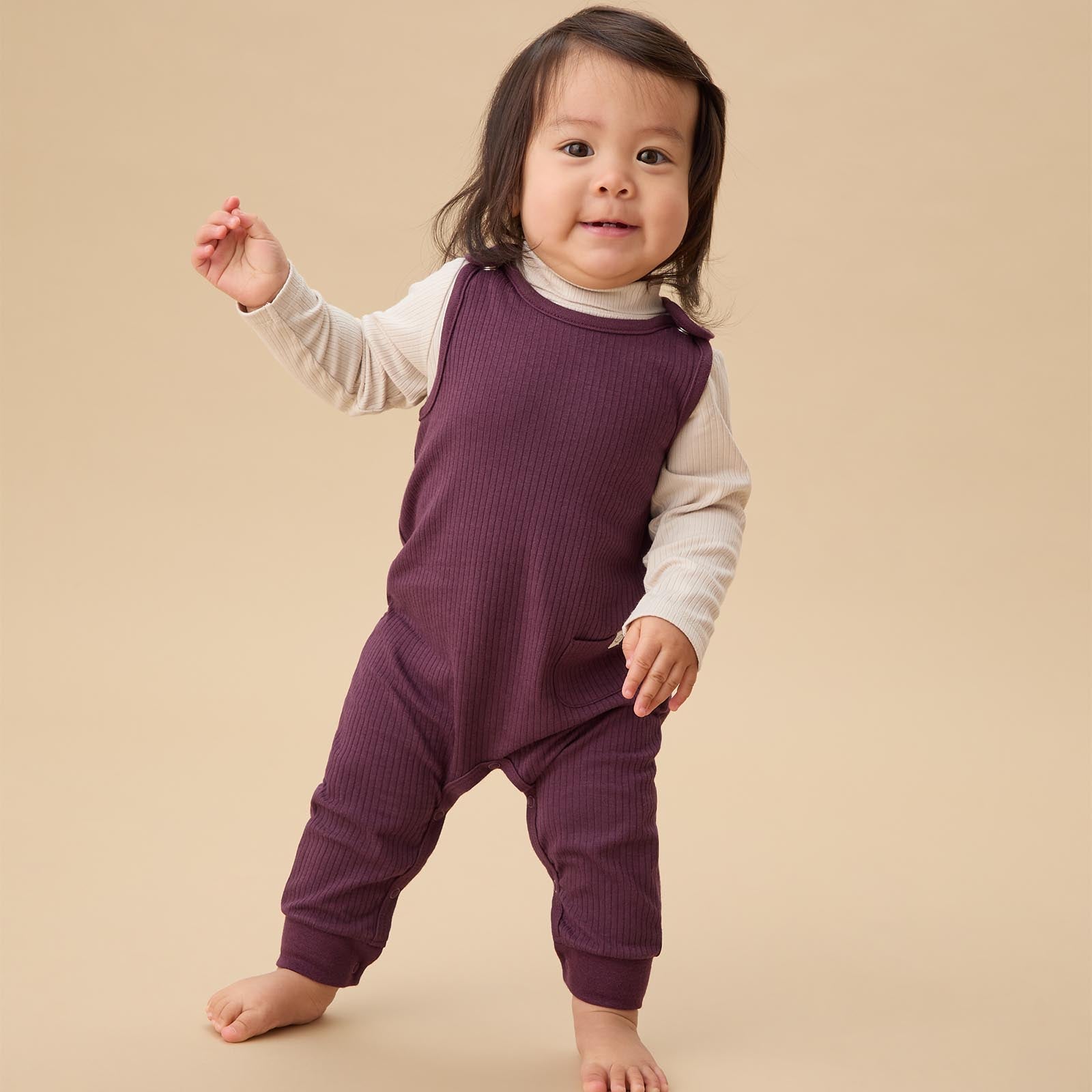 mabli EIRLYS ROMPER 18M,BONNET M セット Eirlys Romper - Eucalyptus – MABLI