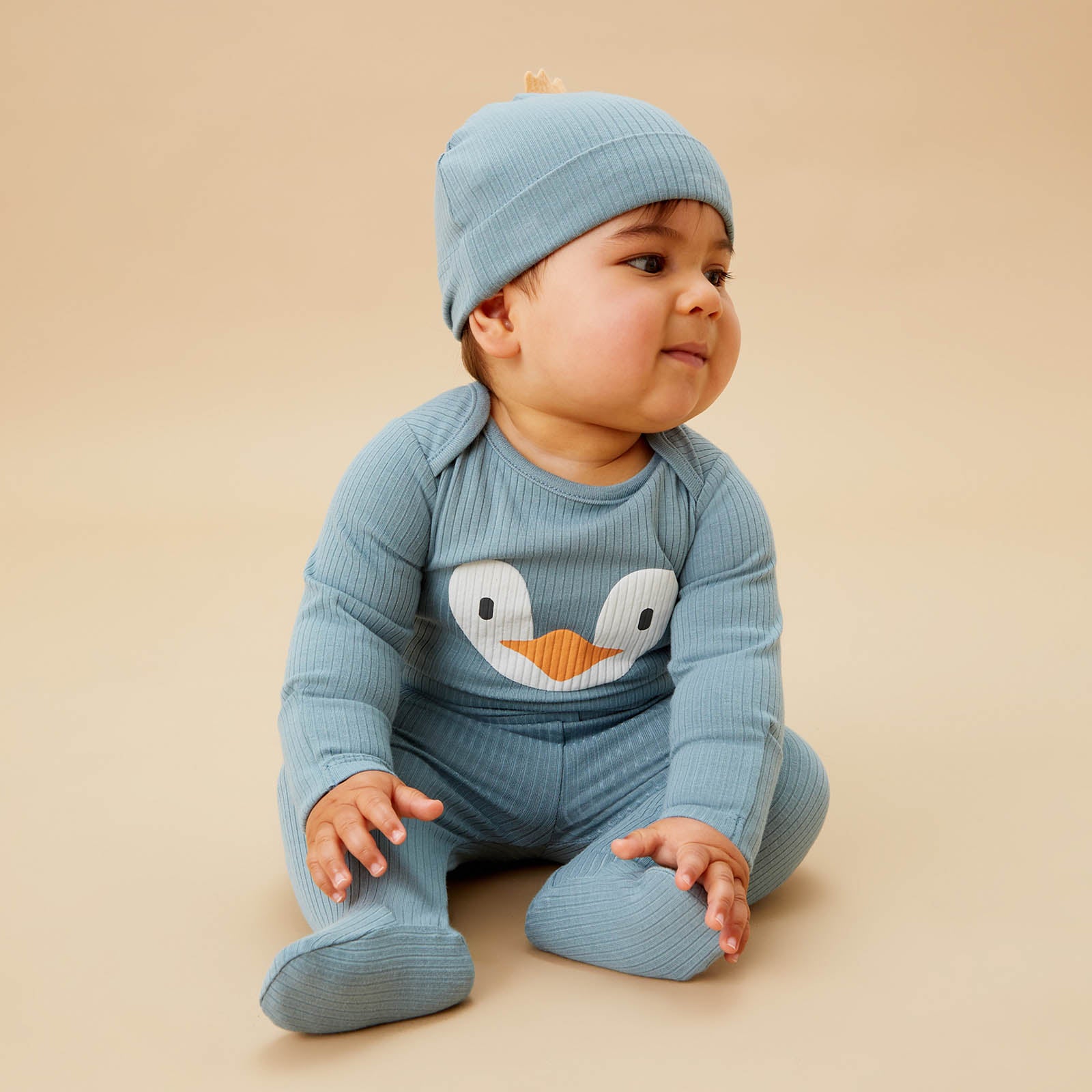 Little Penguin Baby Outfit Baby's First Outfit MORI US
