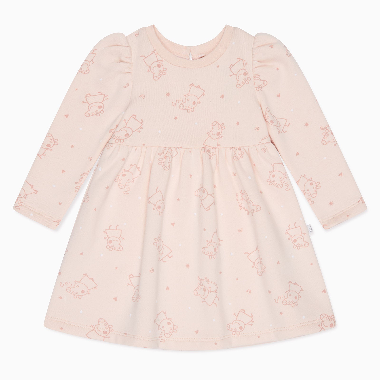 Peppa Pig Long Sleeve Dress Size 12 - 18 M Peppa Pink Peppa Pig Long Sleeve Dress Size 12 - 18 M Peppa Pink