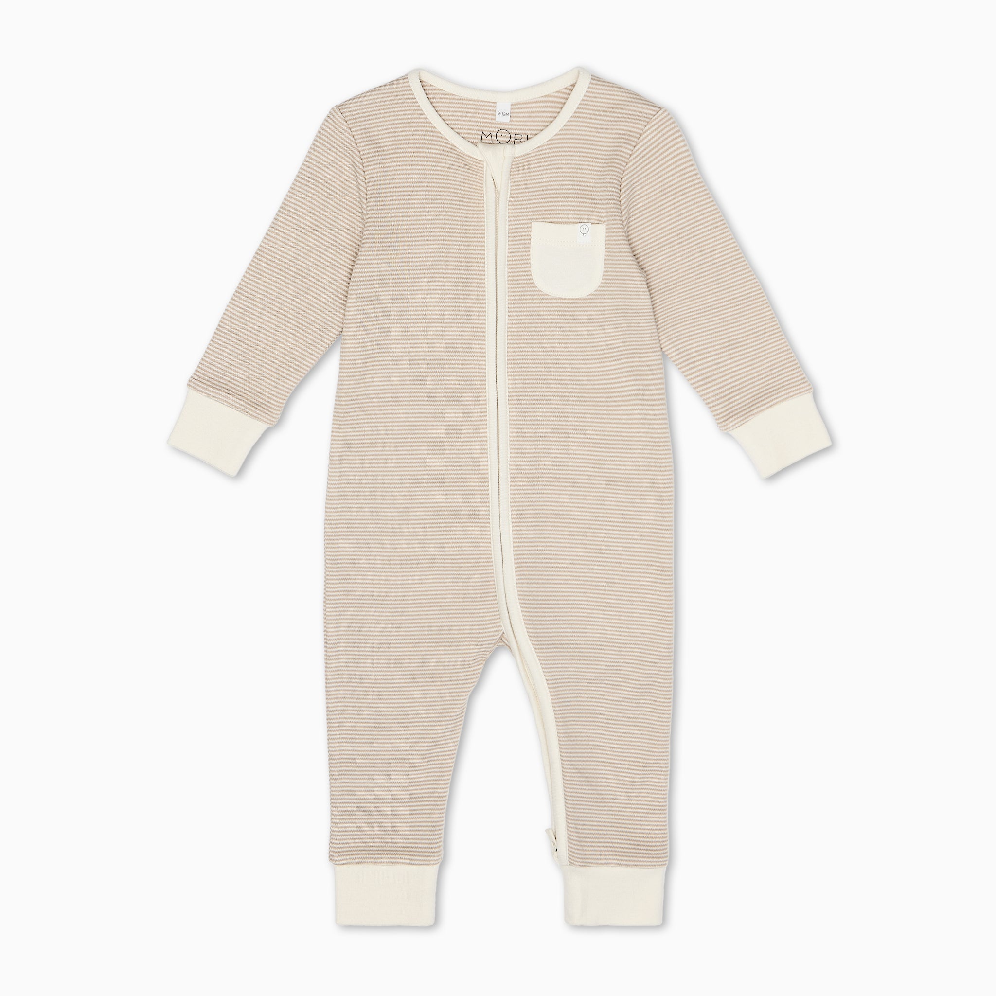 Reverse zipper baby online pajamas