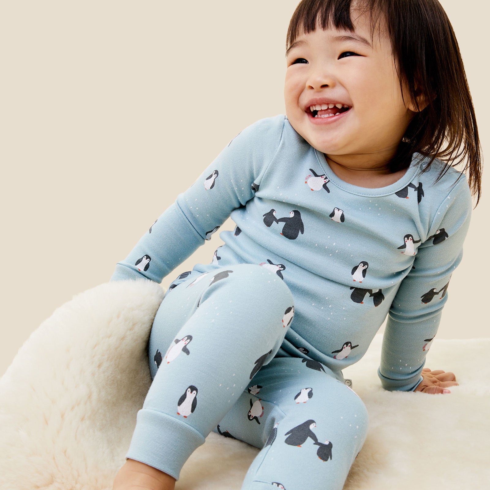 Baby 2025 penguin pajamas