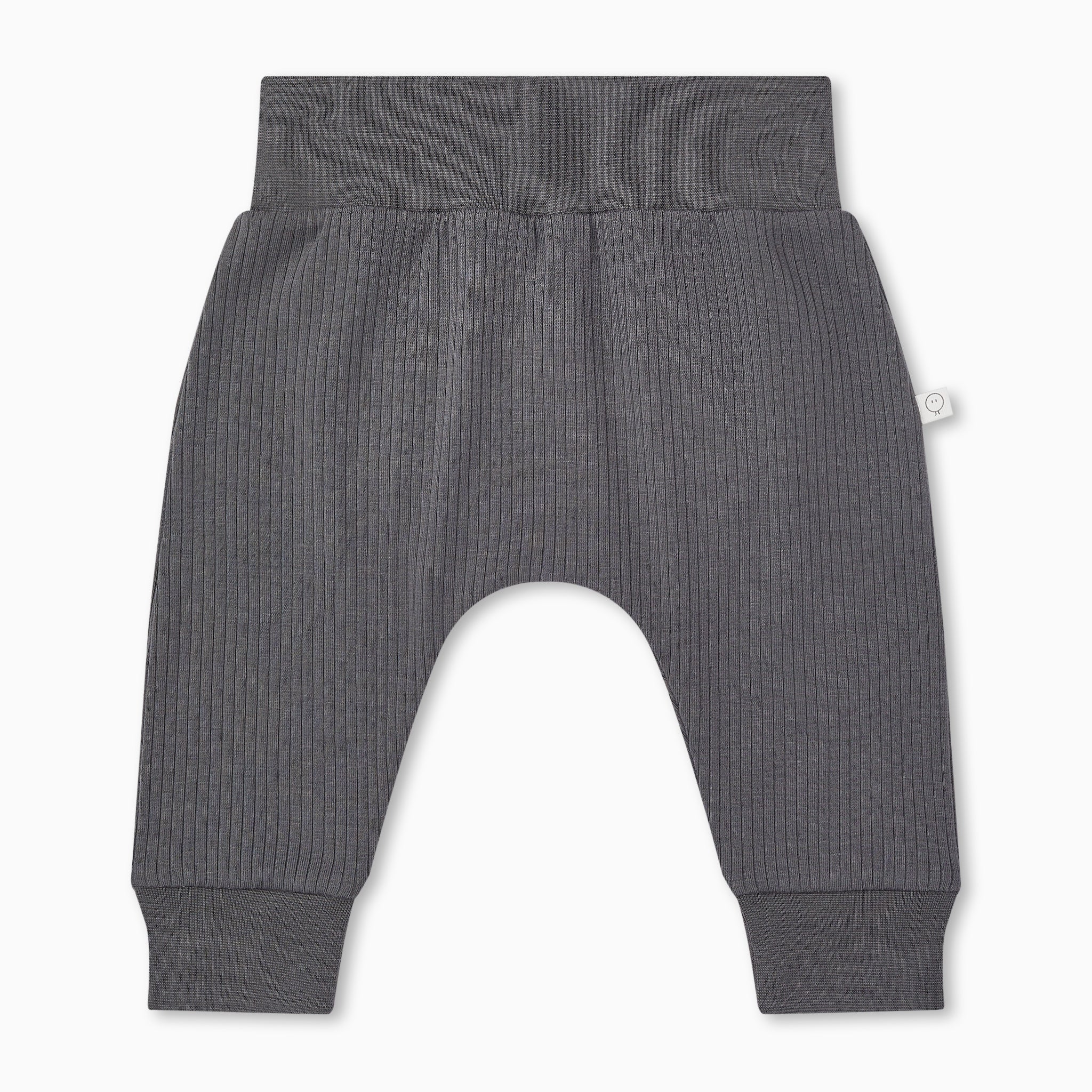 ロージーモンスター☆ playful panda tunic☆6/28まで☆☆ Panda Ribbed Joggers | Organic Baby Bottoms | MORI US