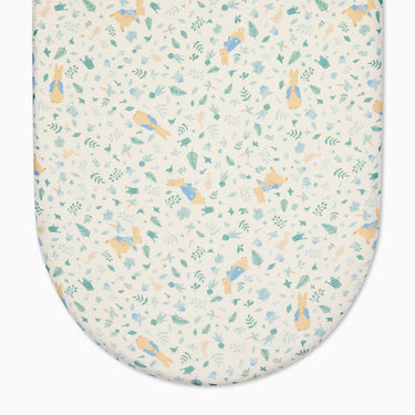 Peter Rabbit Organic Cotton Printed Bassinet Fitted Sheet | Nursery ...