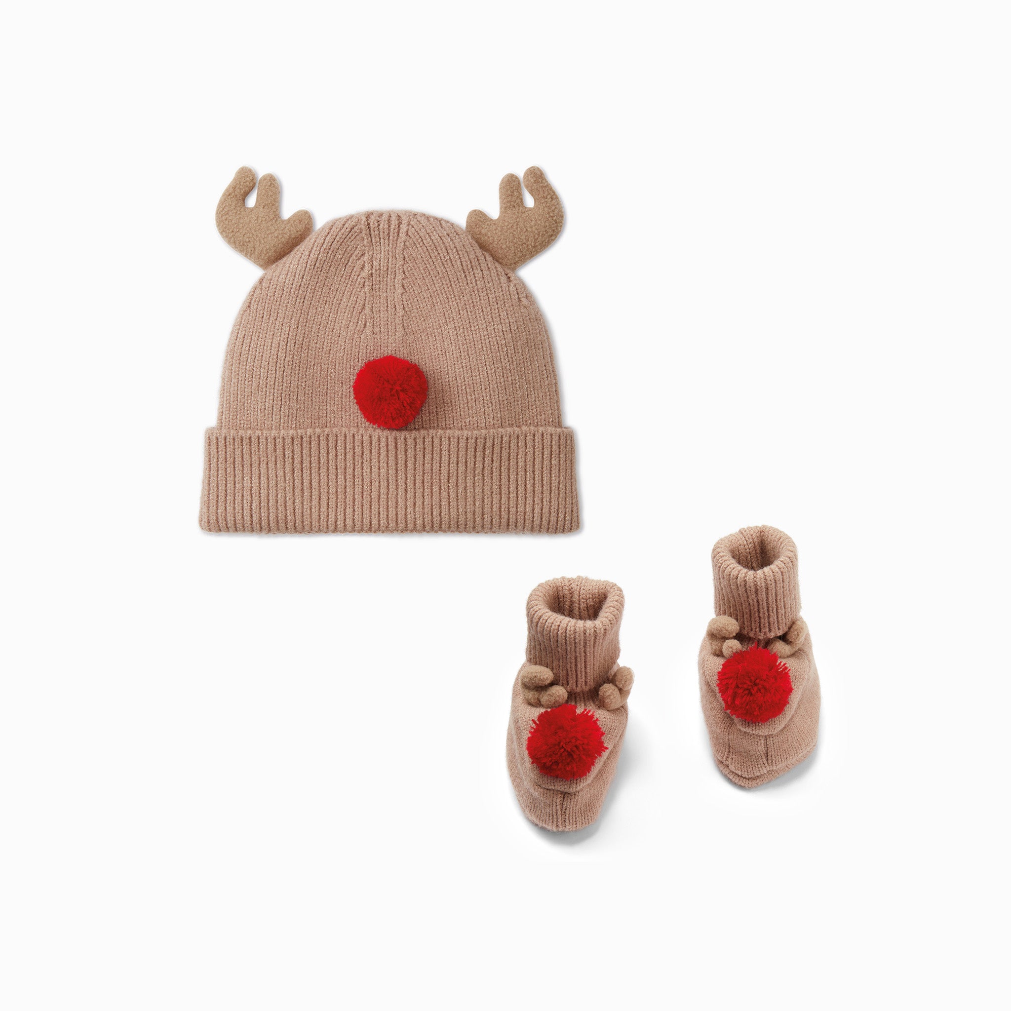 Baby best sale reindeer booties