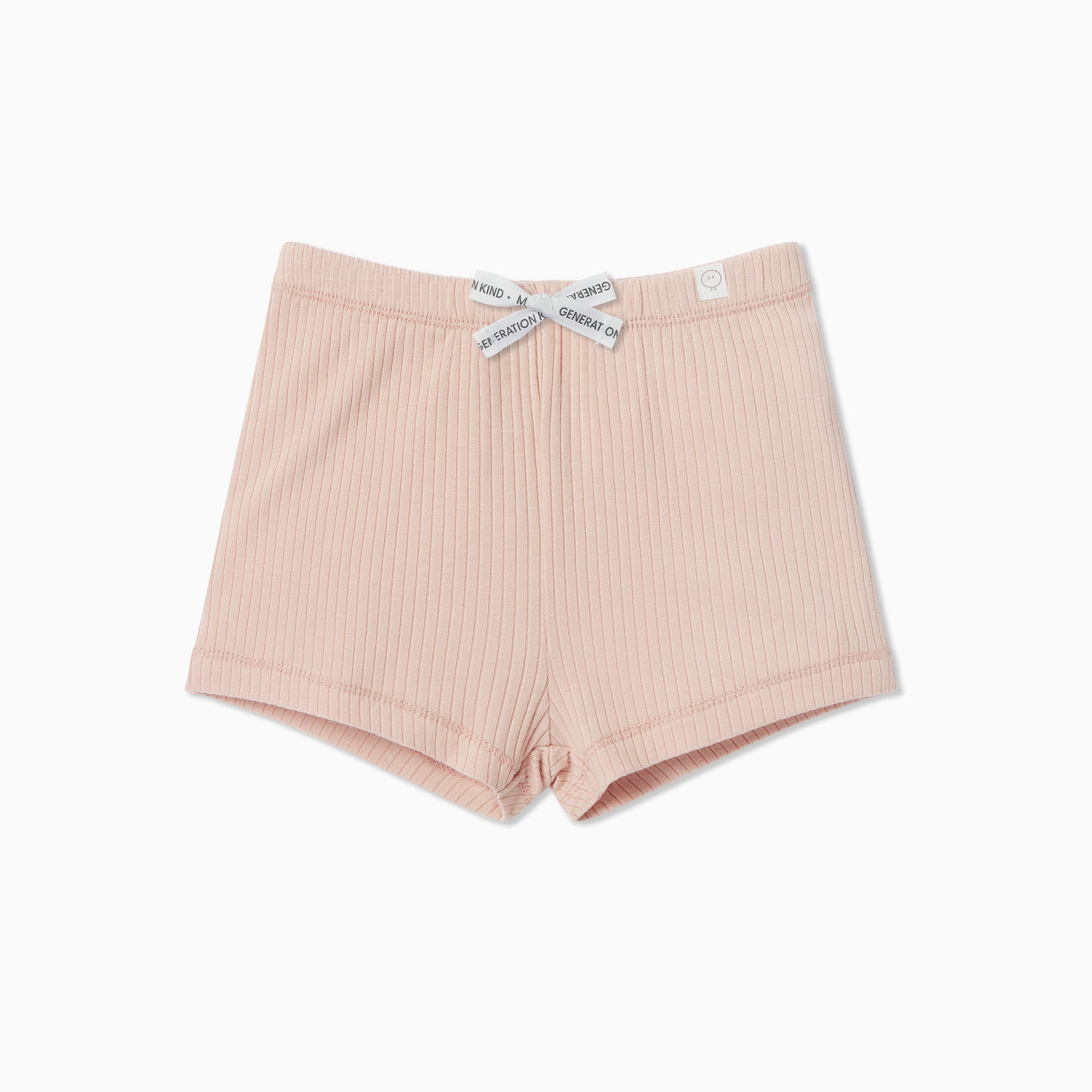 【Anyone more】Moving Knit Ribbed Short Pants Ribbed_Shorts_blue_Front.jpg?v