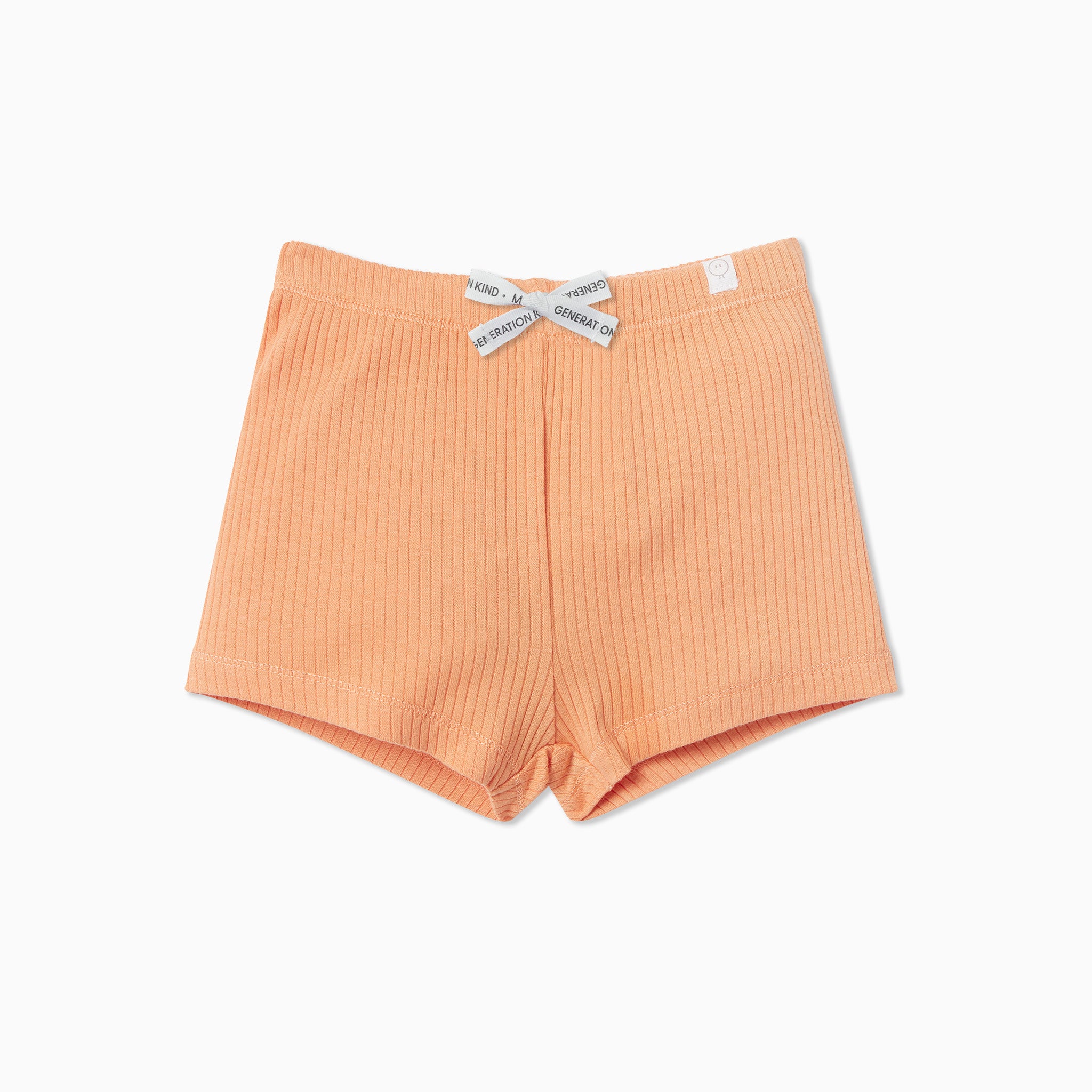NKNIT fox mix rib KNIT shorts 専用 cotton mesh knit short pants | NKNIT