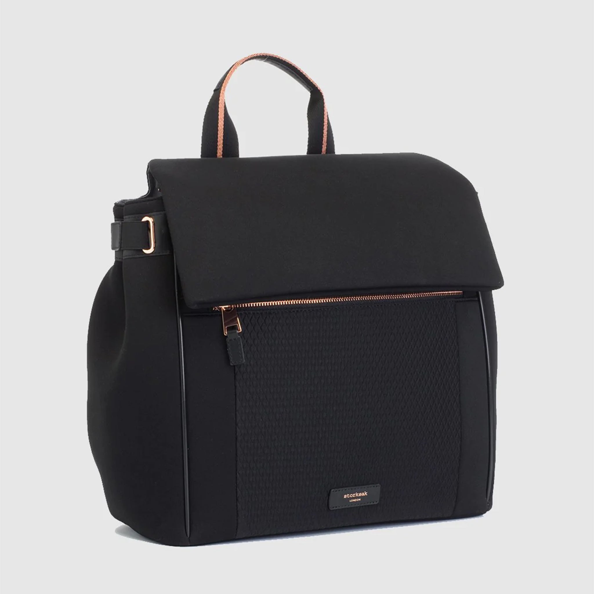 bugaboo storksak diaper bag Storksak Storksak St James Scuba Diaper Bag One size / Black