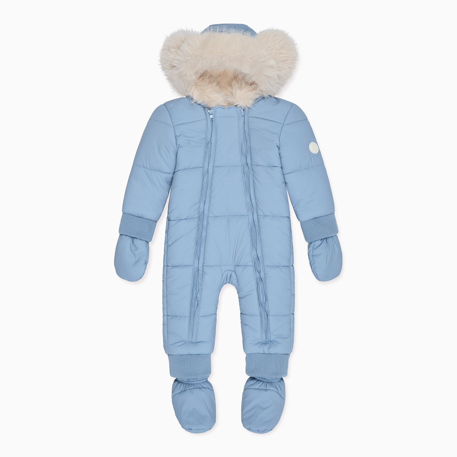 MORI Recycled Padded Snowsuit Blue / 12