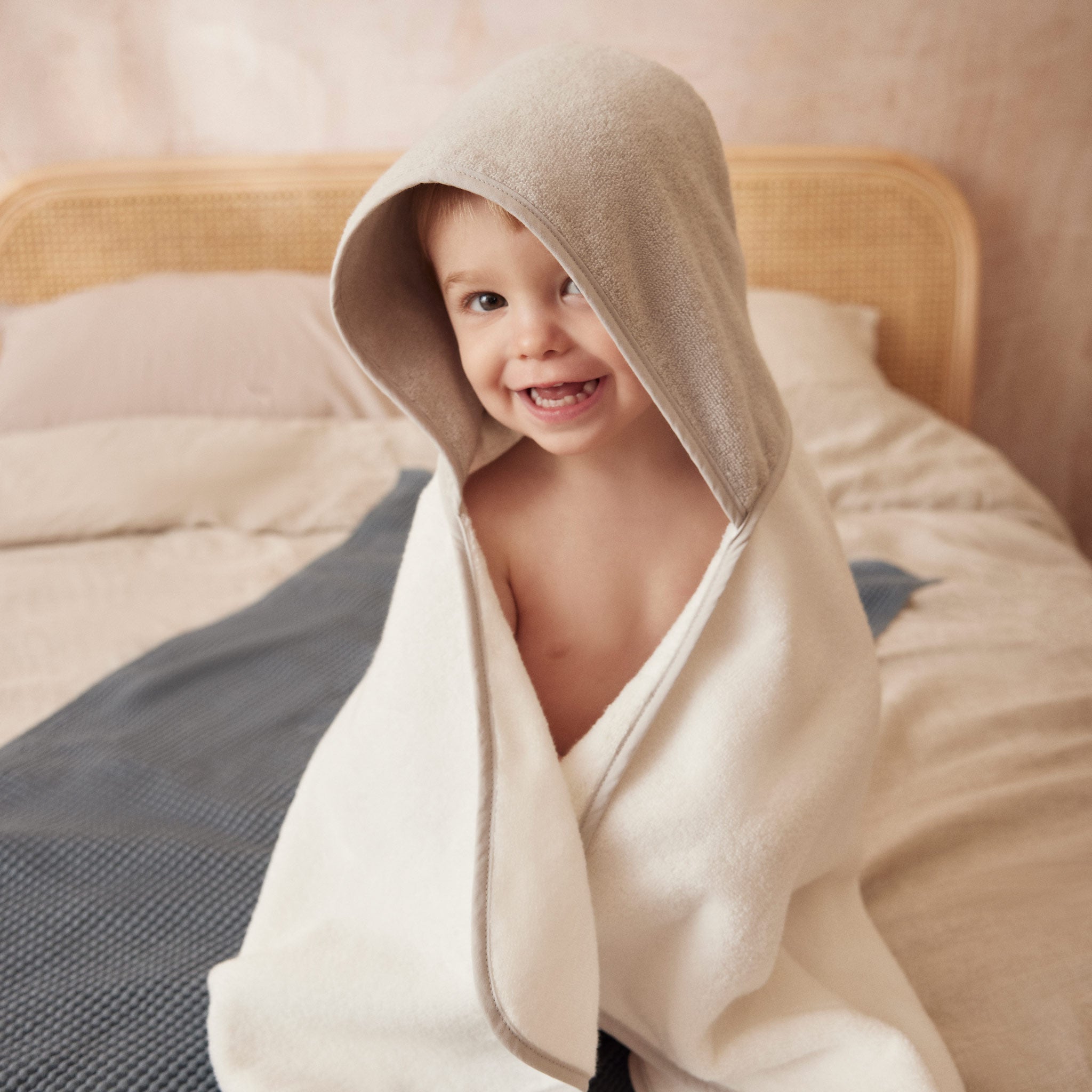 Kids Hooded Bath Towel Organic Kids Soft Cotton Towels MORI US