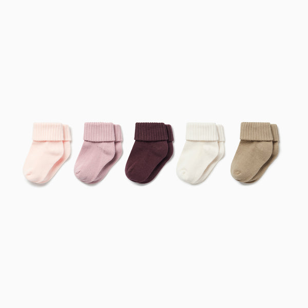 Ribbed Socks 5 Pack | Ribbed Collection | MORI US