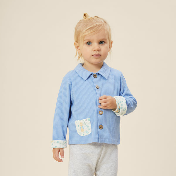 Peter Rabbit Ribbed Cardigan | Organic Baby Clothes | MORI