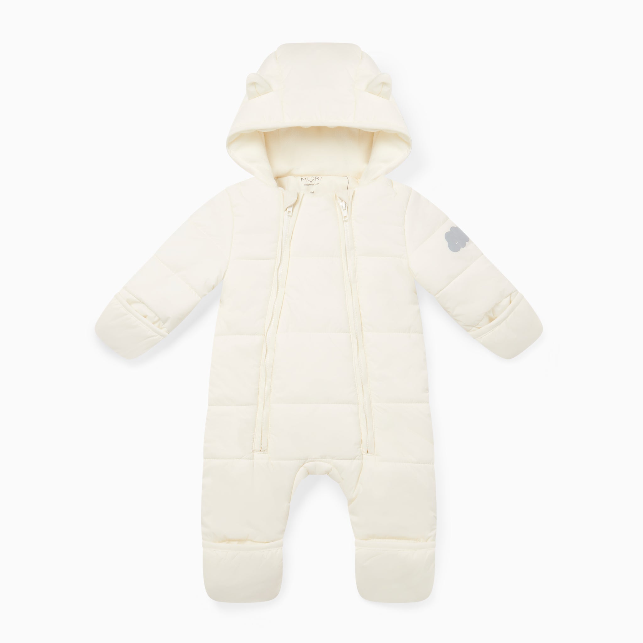 Baby padded snowsuit sale
