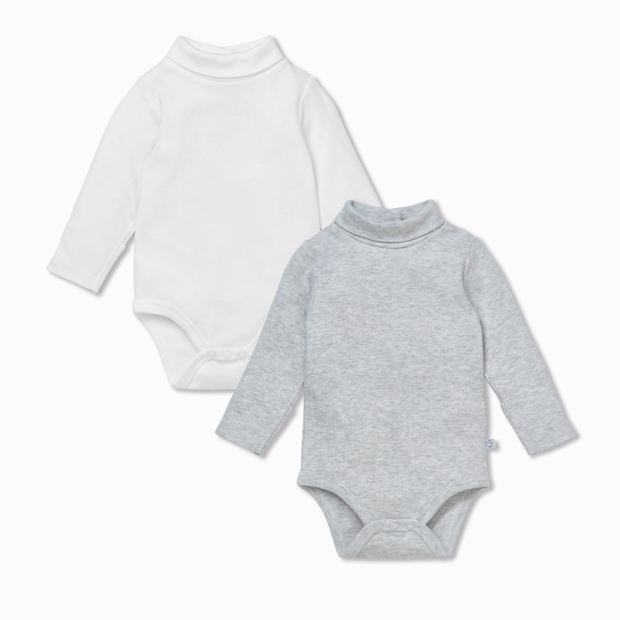 Turtleneck Bodysuit 2 Pack | Baby Girl & Boy Bodysuits | MORI US