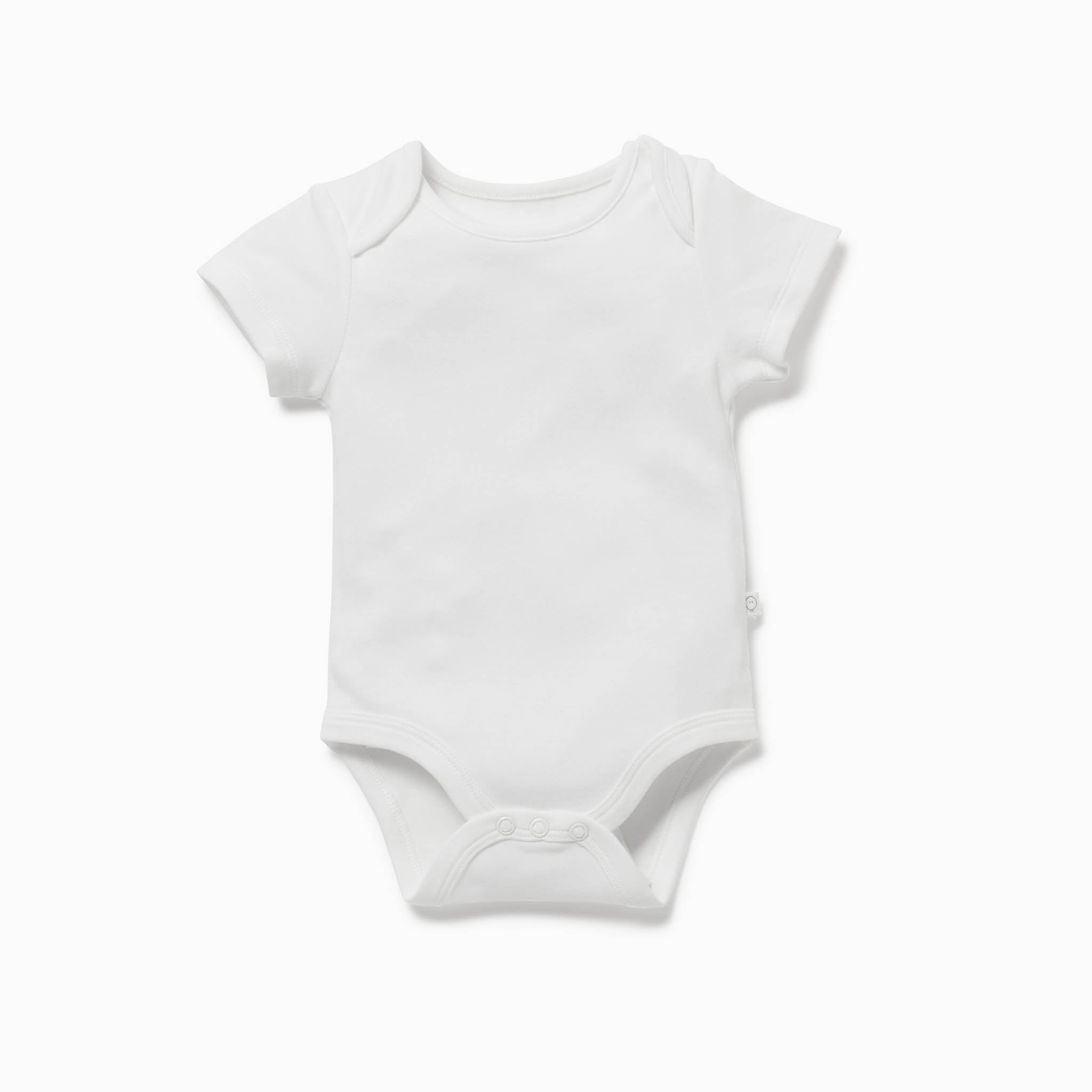 Organic Cotton Short Sleeve Baby Bodysuit | Baby Bodysuit Summer