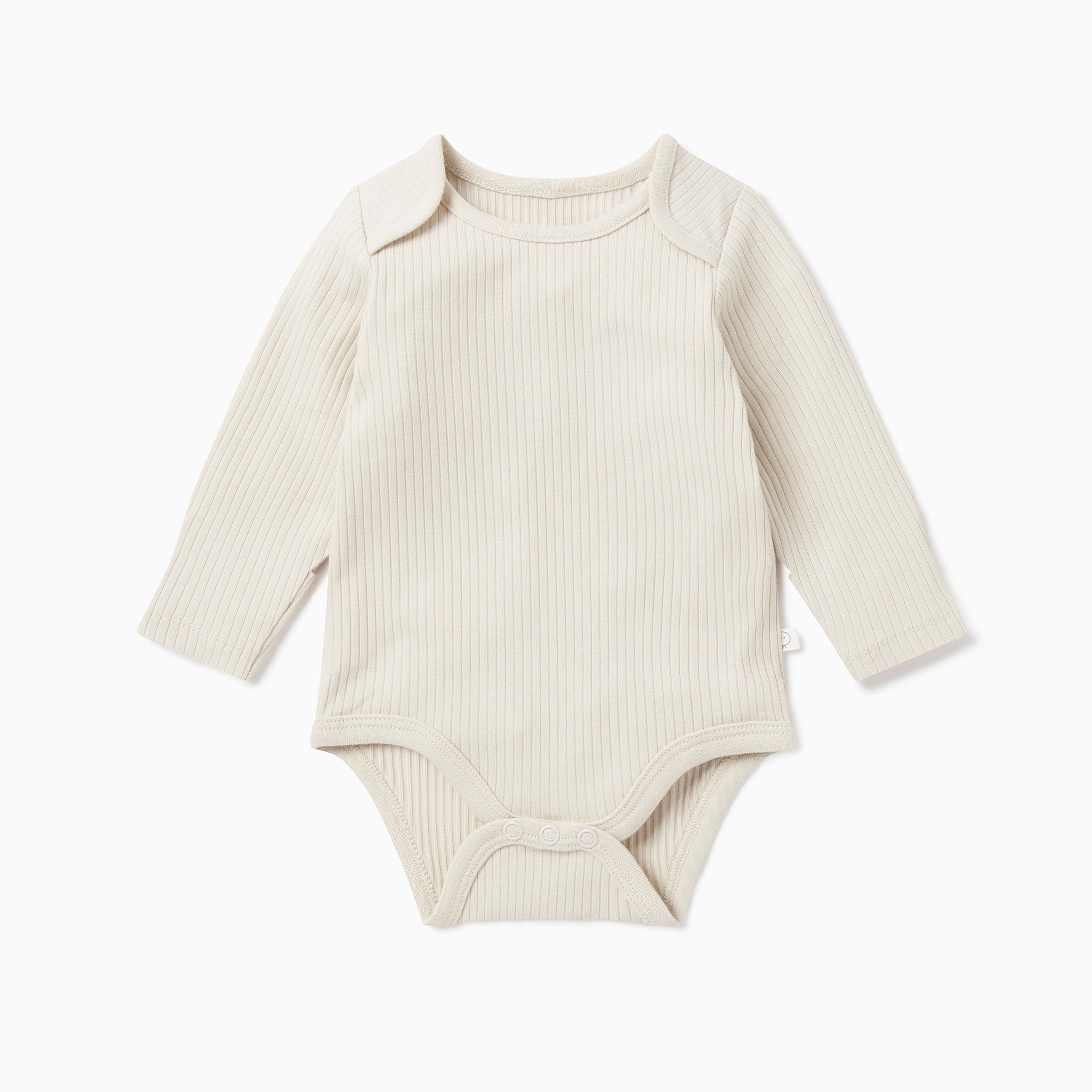 Ribbed Long Sleeve Bodysuit | Baby Girl & Boy Bodysuits